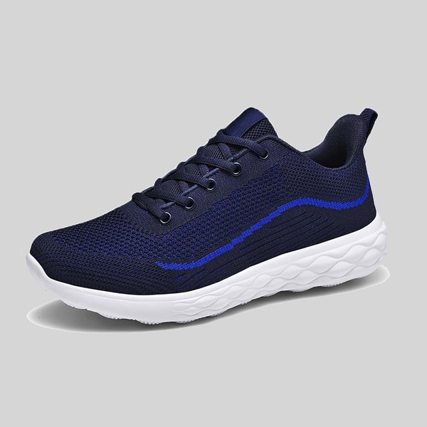 

Men Lace Up Front Sneakers, Blue