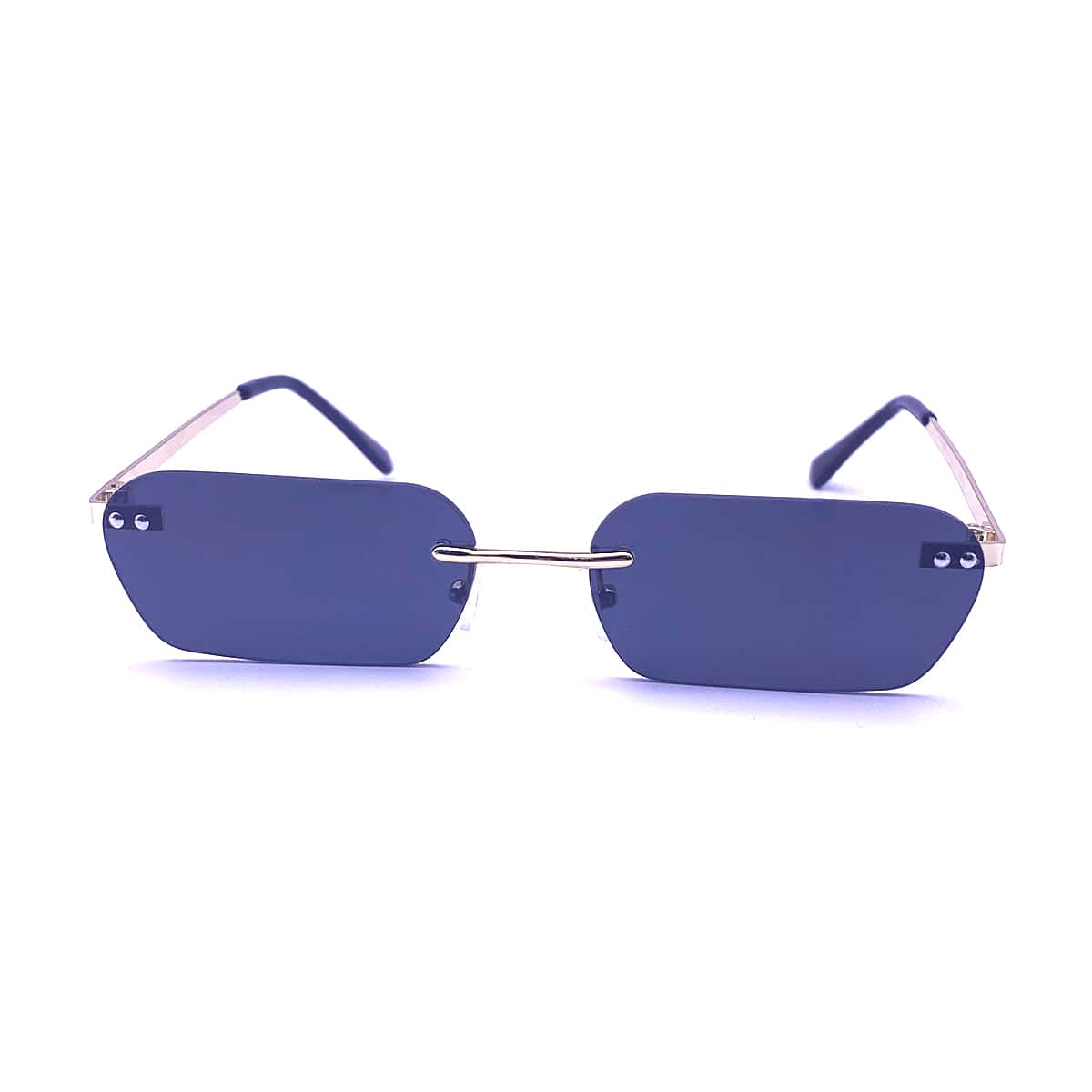 

Rimless Rectangle Frame Sunglasses