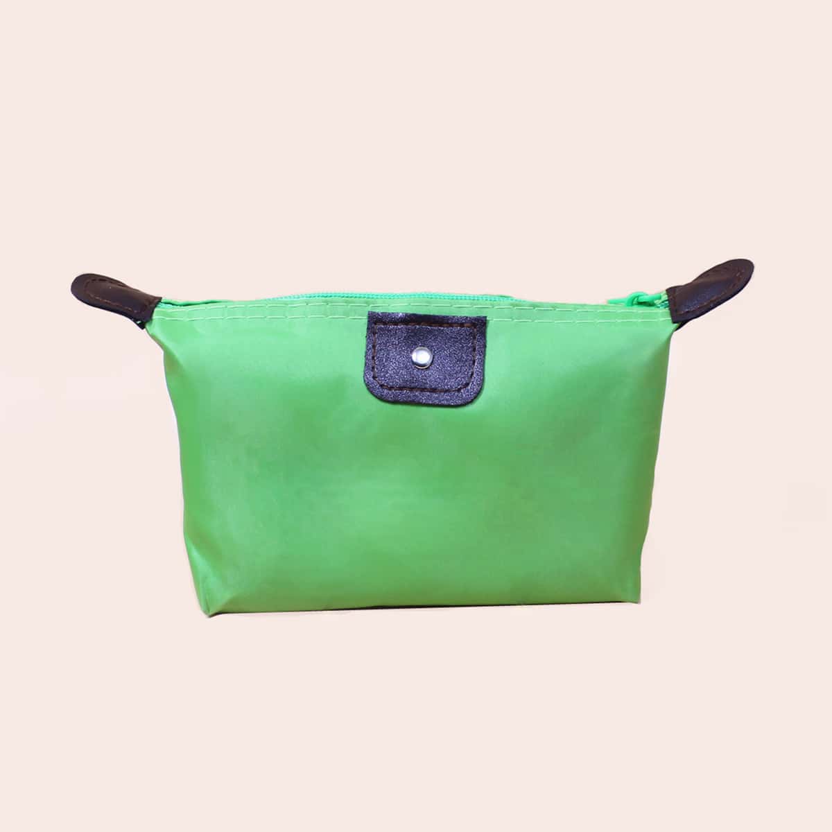 

Zipper Makeup Bag, Green