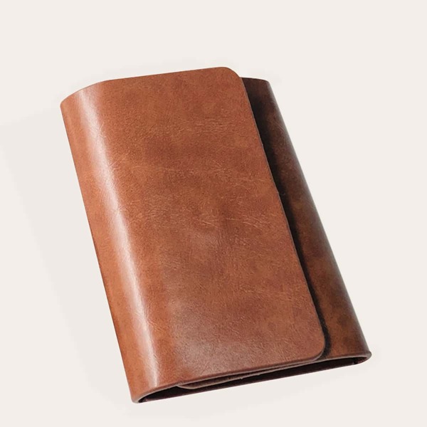 

Men Fold Over Wallet, Brown
