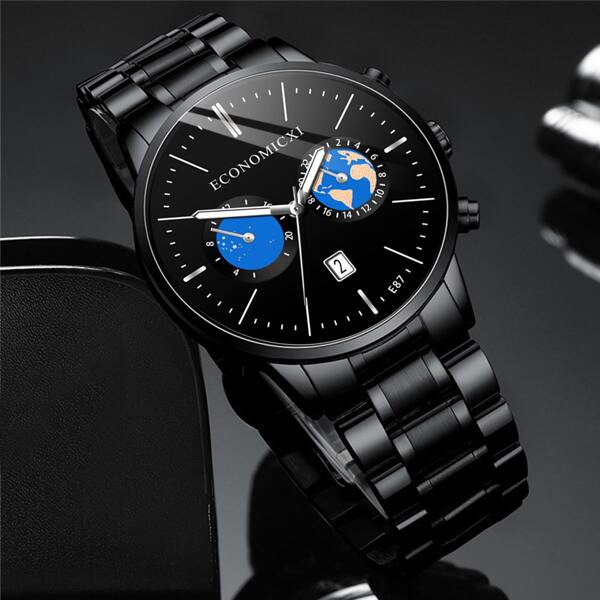 

Men Date Round Pointer Quartz Watch
