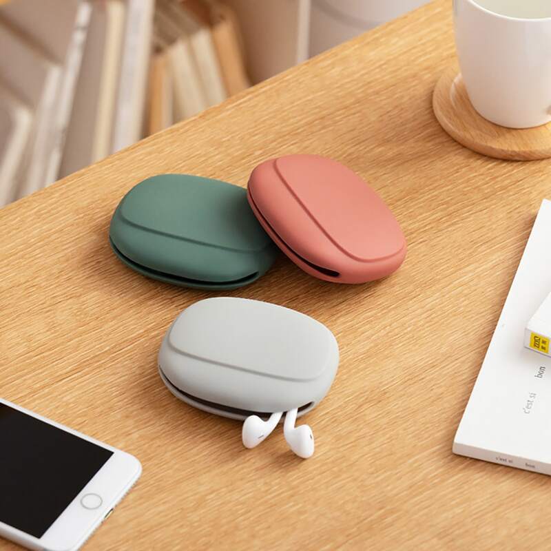 

1pc Random Travel Data Cable Storage Bag, Multicolor