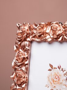 إطار صور بتصميم وردة - الذهبي - مشاهدة 4