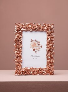 إطار صور بتصميم وردة - الذهبي - مشاهدة 5