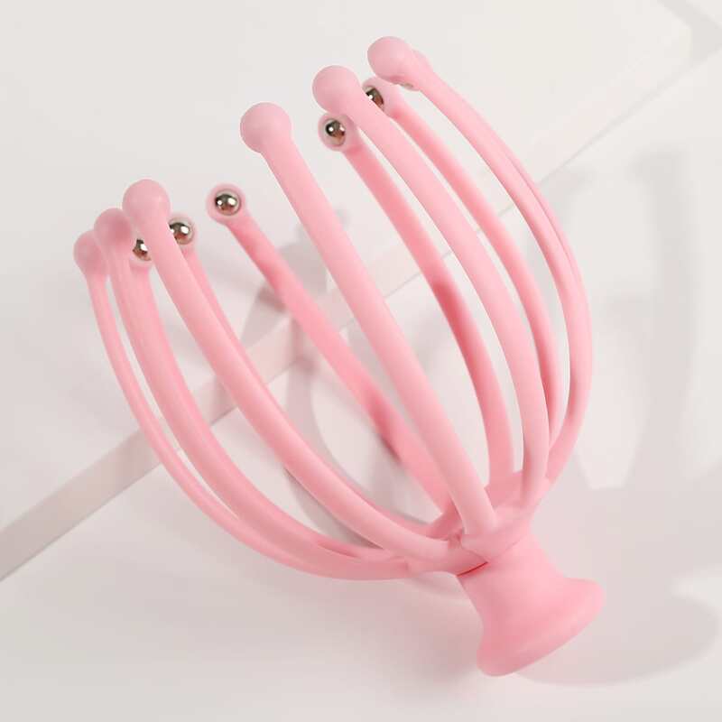 

1pc Head Massager, Pink