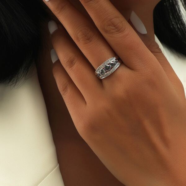 

Zircon Decor Ring, Multicolor
