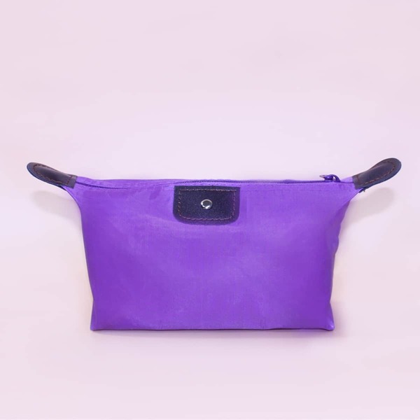

Zipper Makeup Bag, Purple