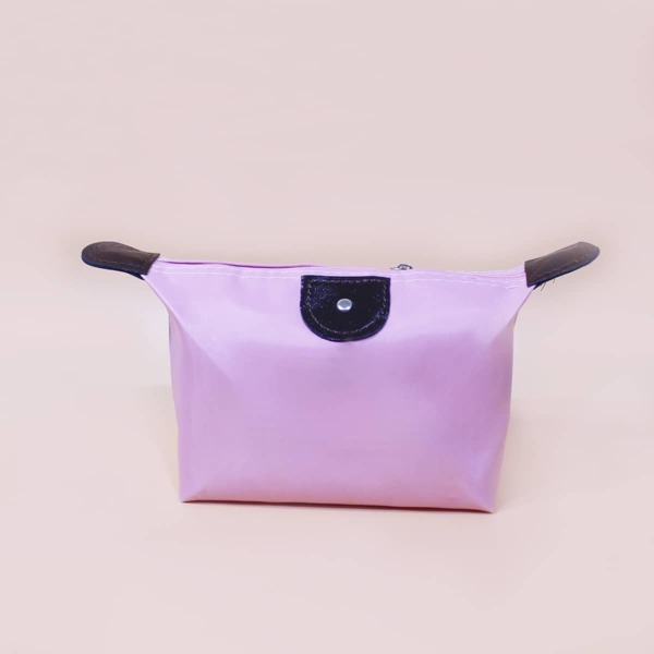 

Zipper Makeup Bag, Pink