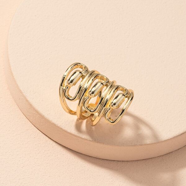 

Creative Hollow Ring, Gold