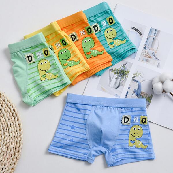 

Toddler Boys 5pack Dinosaur Print Underwear, Multicolor