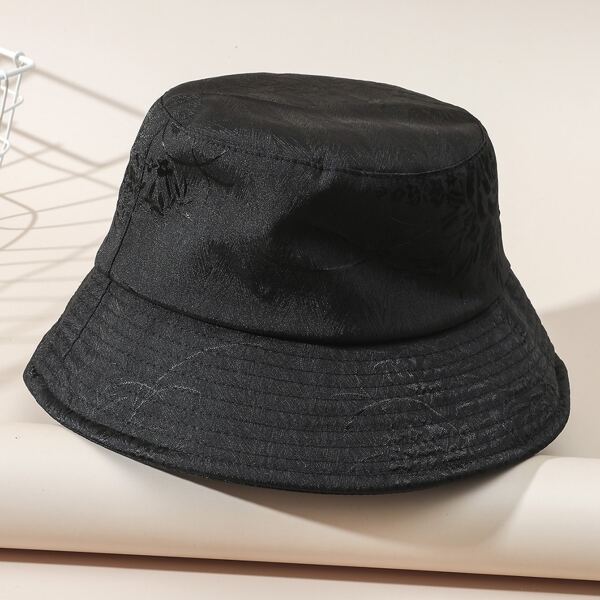 

Simple Bucket Hat, Black