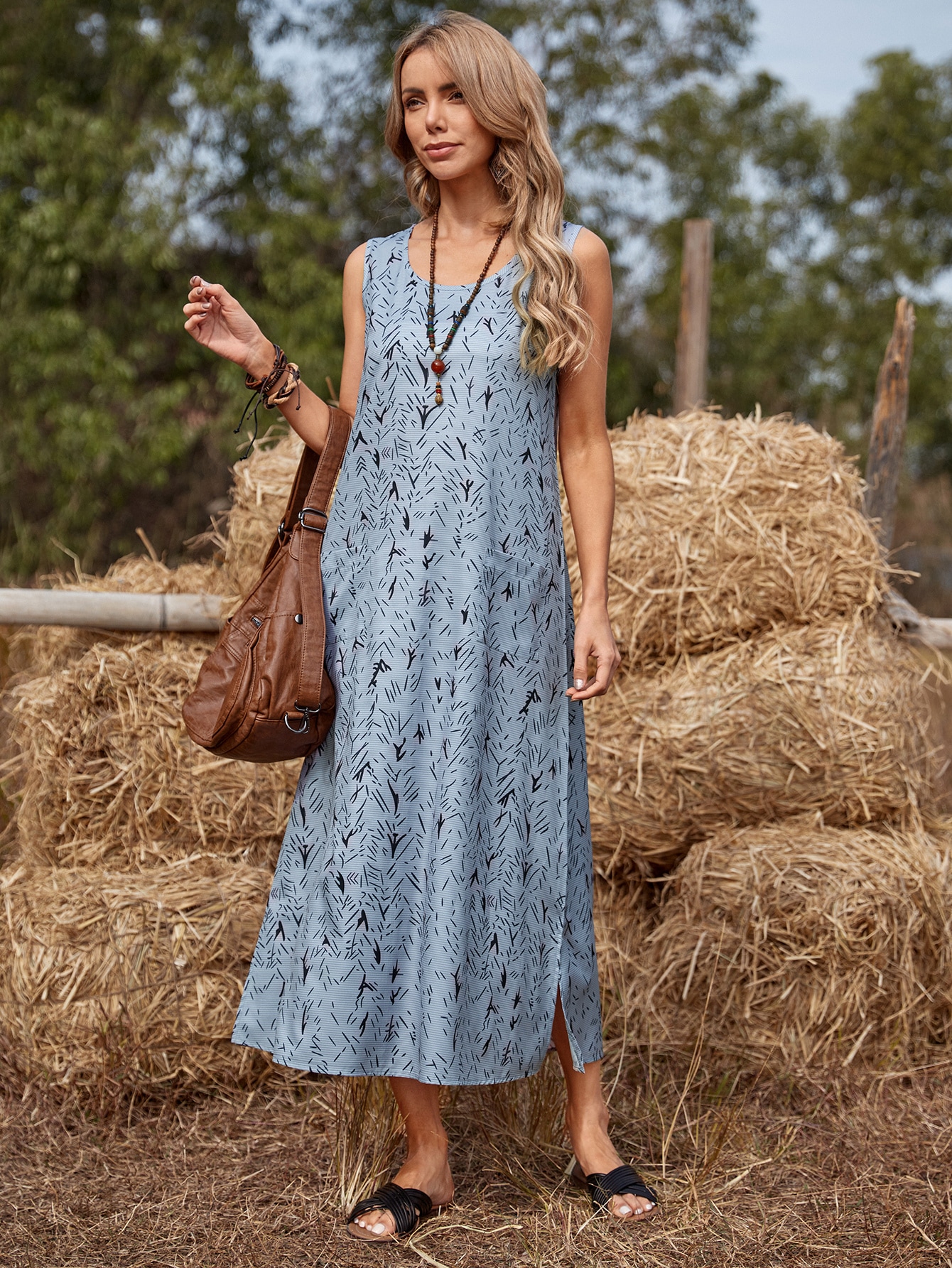 Split tunic dress Clearance