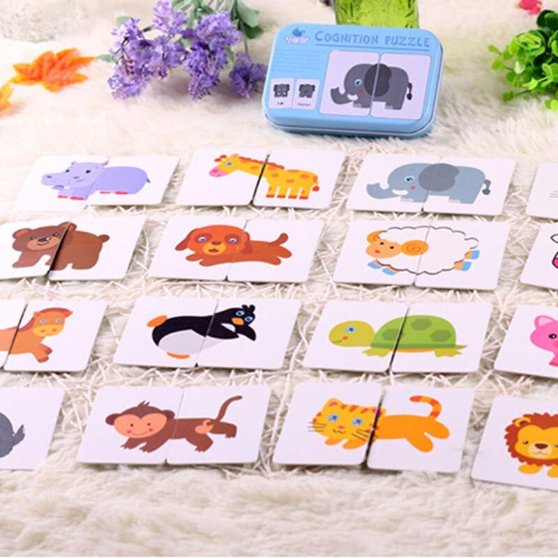 

1box Cartoon Puzzle Set, Multicolor