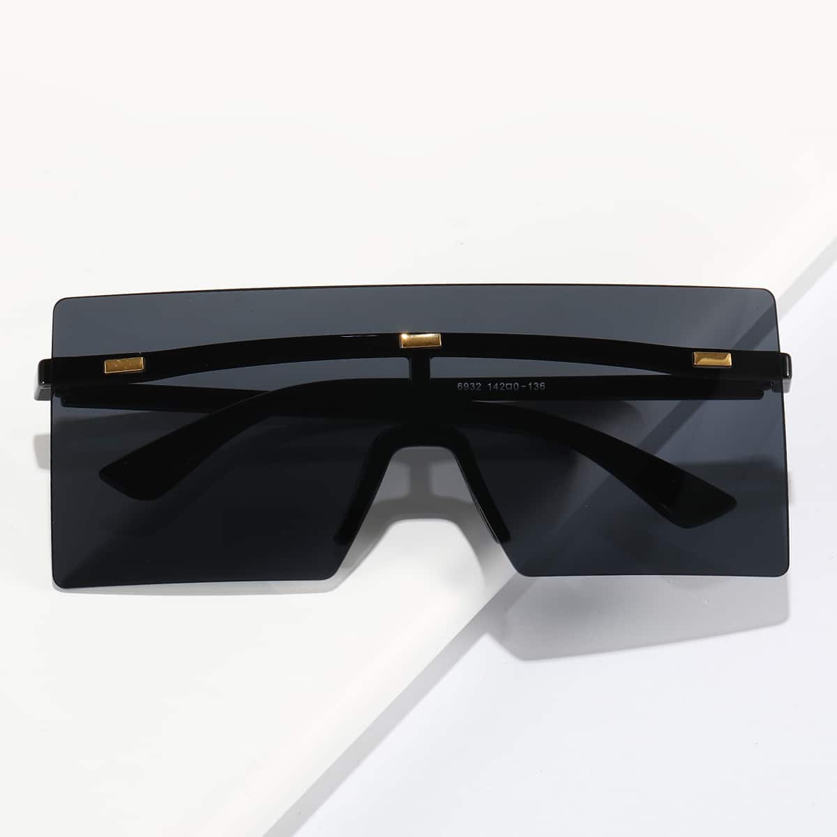 

Rimless Flat Top Sunglasses