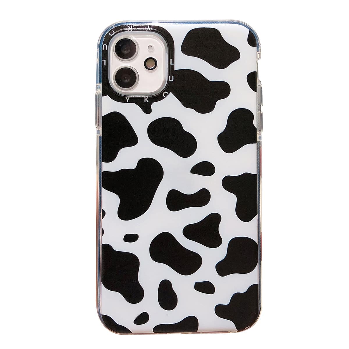 

Cow Pattern iPhone Case, Black and white