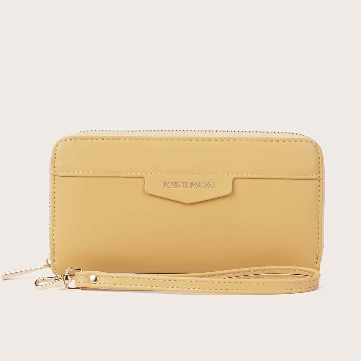 

Slogan Detail Wallet, Yellow