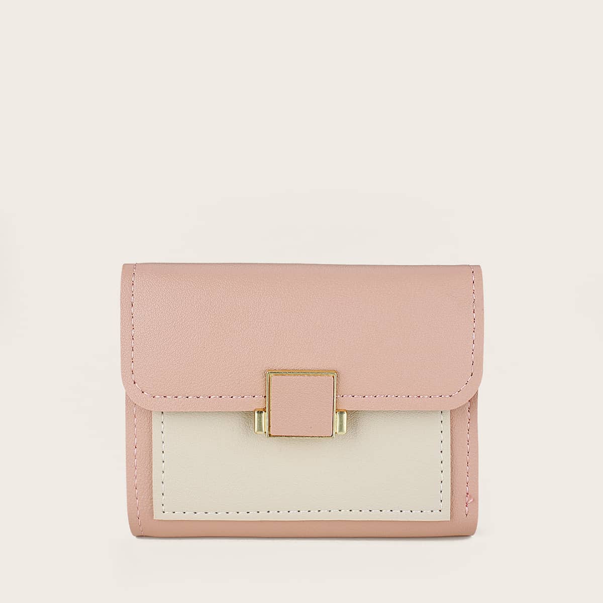 

Colorblock Fold Wallet, Multicolor