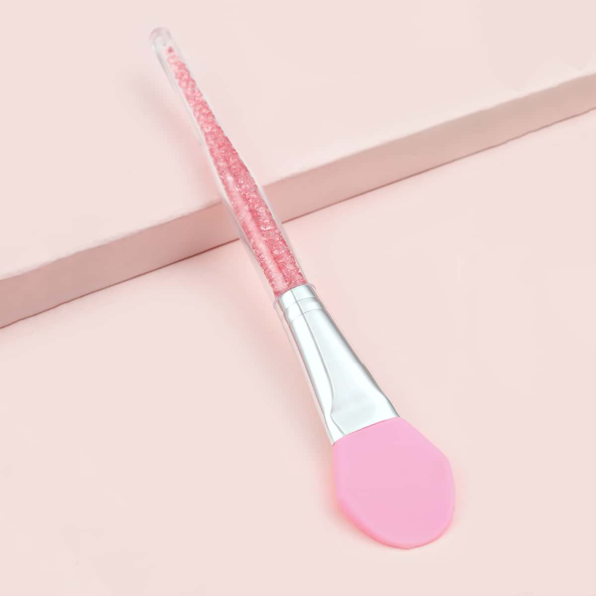 

Silicone Facial Sheet Brush, Pink