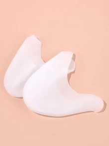 1pair Silicone Pointe Forefoot Protector - White - View 2