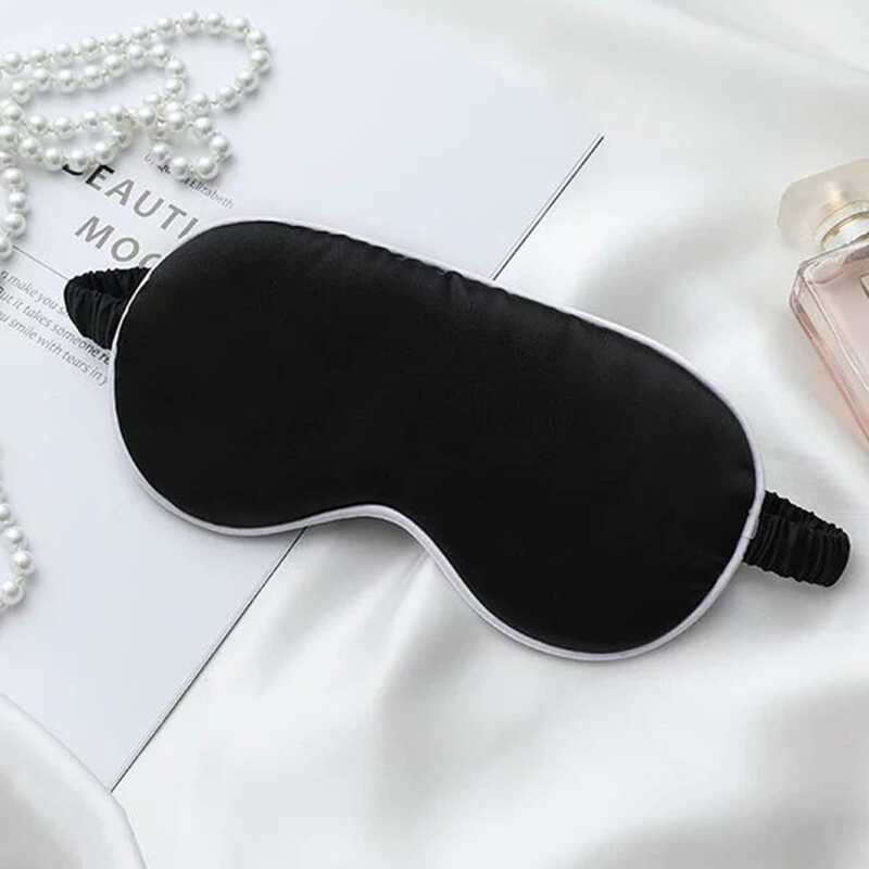 

1pc Solid Eye Cover, Black