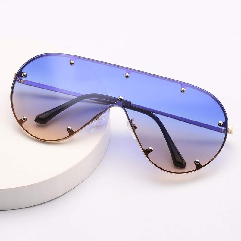

Flat Top Shield Sunglasses