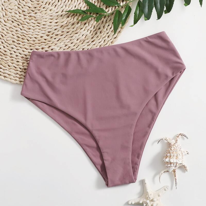 

Solid Bikini Bottom, Dusty purple