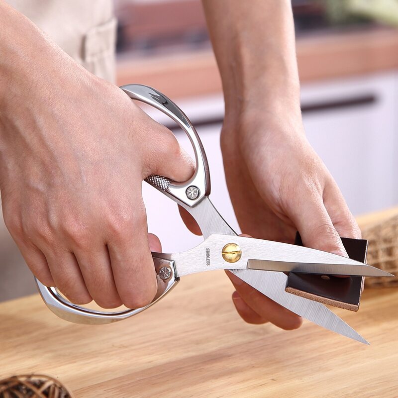 

1pc Stainless Steel Scissors, Silver