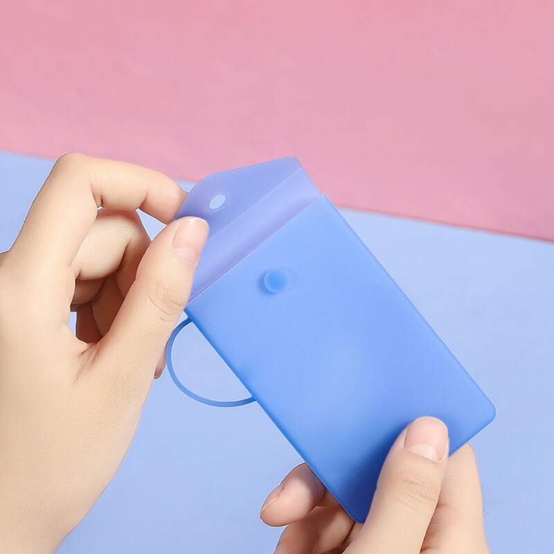 

1pc Face Cover Storage Case, Multicolor