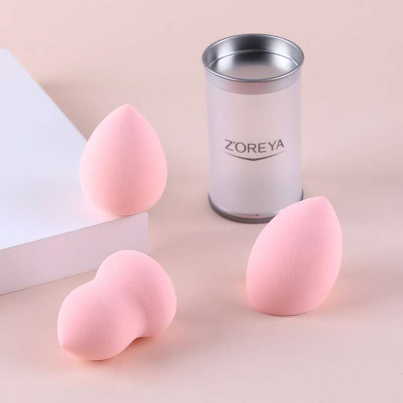 

3pcs Makeup Sponge, Pink