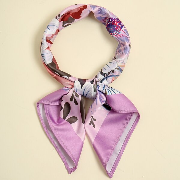 

Flower Print Bandana, Multicolor