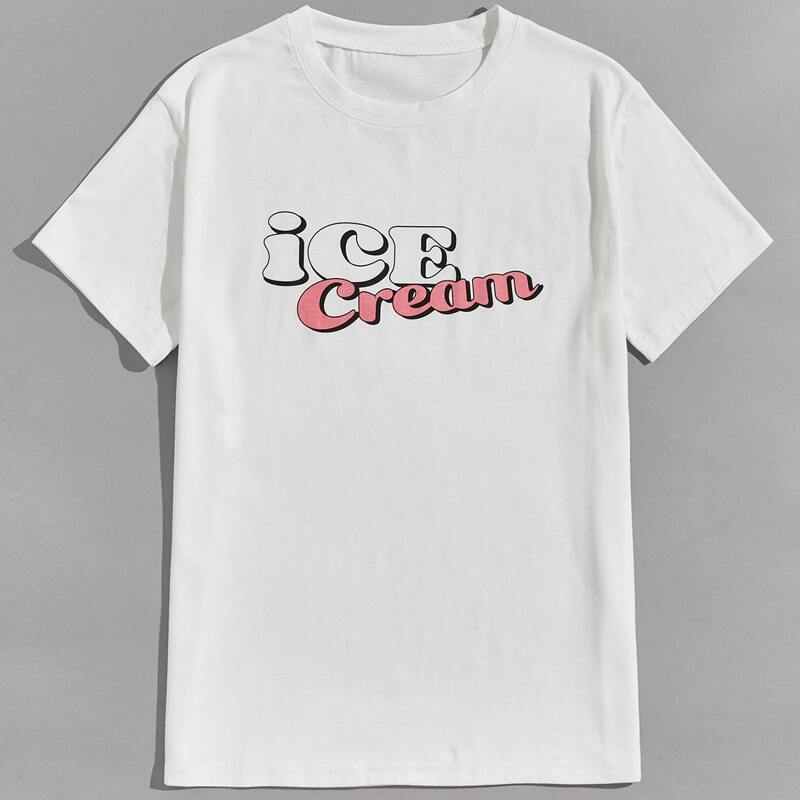 

Guys Letter Graphic Tee, White