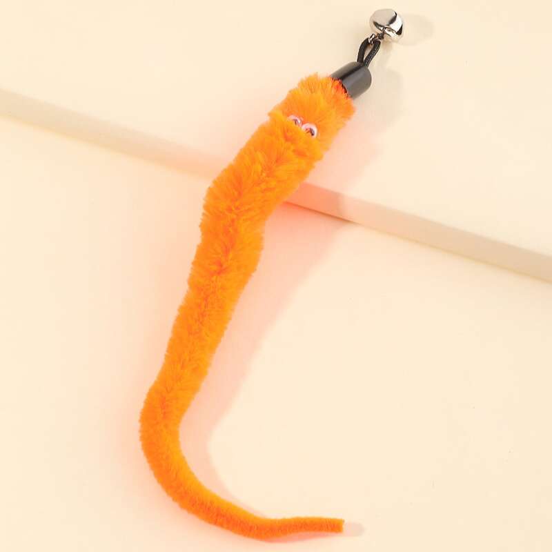 

1pc Random Color Plush Cat Teaser, Multicolor