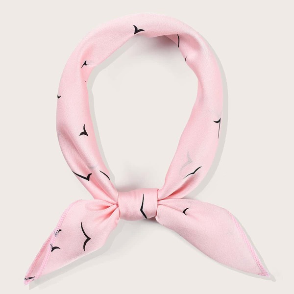 

Animal Print Bandana, Pink