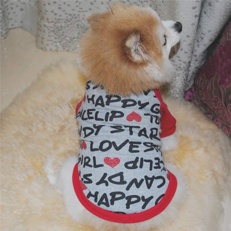 

Letter Graphic Pet Tee, Multicolor