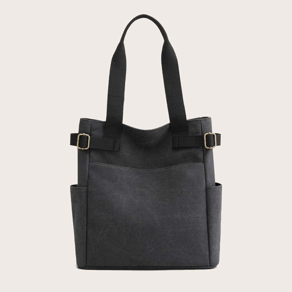 

Men Large Capacity Tote Bag, Black