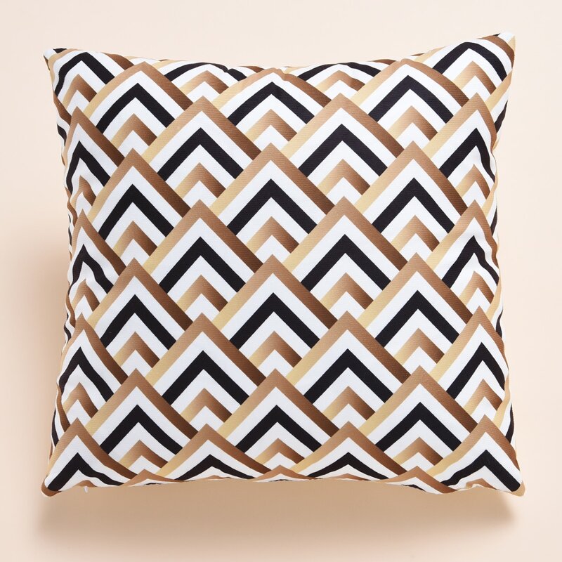 

Geometric Pattern Cushion Cover Without Filler, Multicolor