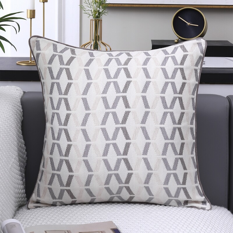 

Geometric Pattern Cushion Cover Without Filler, Multicolor