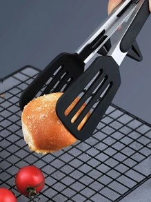 1pc Màu ngẫu nhiên 9 inch Kẹp thực phẩm - Nhiều màu - Xem 2