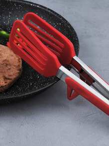 1pc Màu ngẫu nhiên 9 inch Kẹp thực phẩm - Nhiều màu - Xem 5