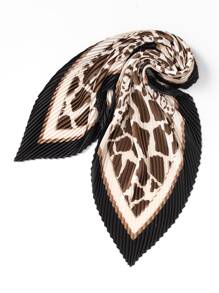 Graphic Pleated Bandana - Multicolor - View 3