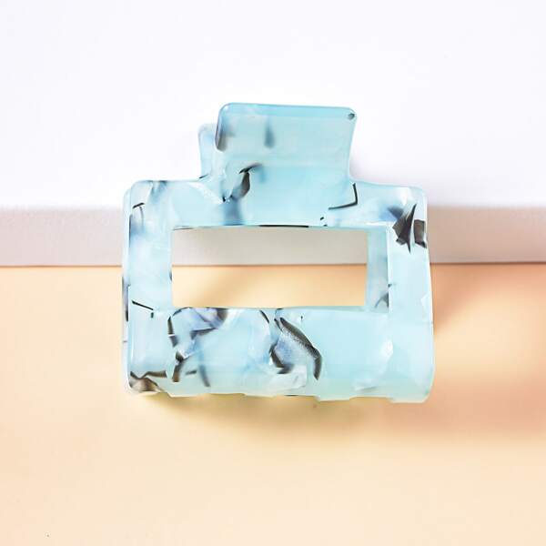 

Hollow Out Acrylic Hair Claw, Multicolor