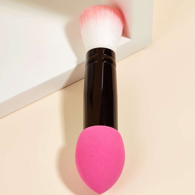 

Double-headed Powder Brush, Hot pink