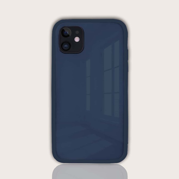 

Solid iPhone Case, Navy blue