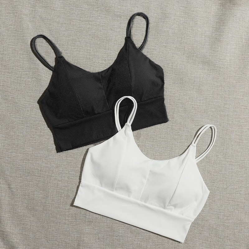 

2pack Bralette Set, Black and white