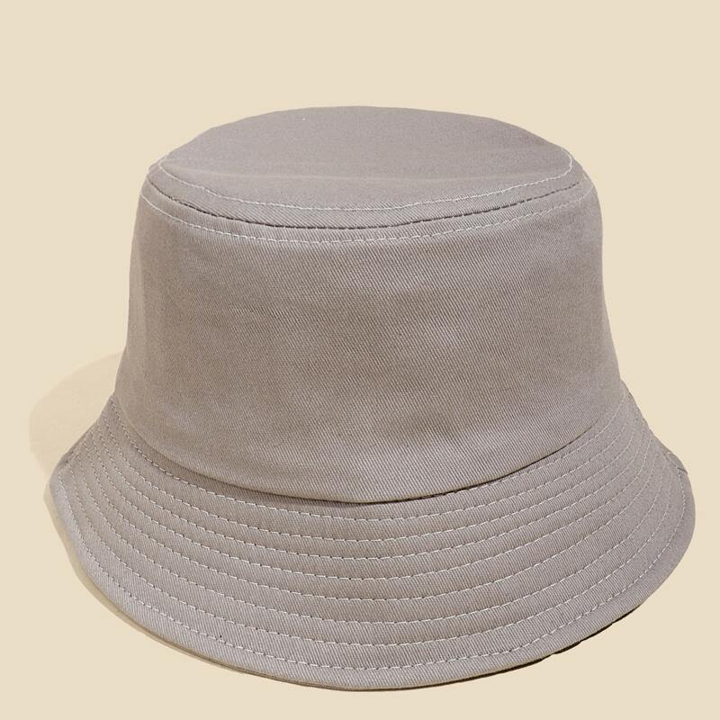 

Solid Bucket Hat, Grey
