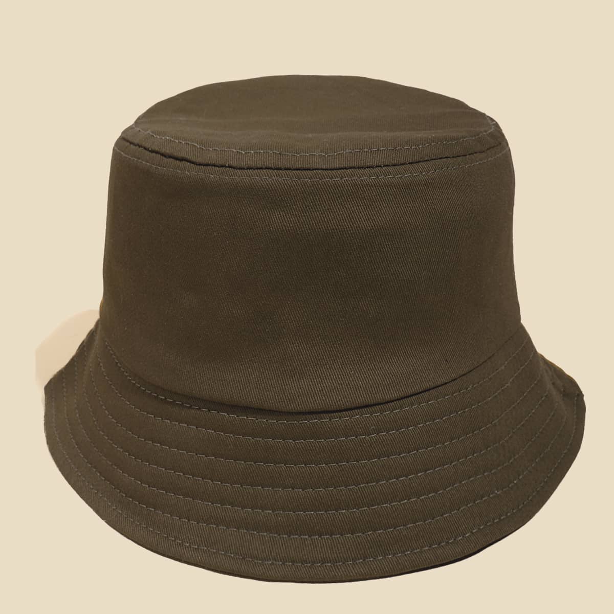 

Solid Bucket Hat, Army green