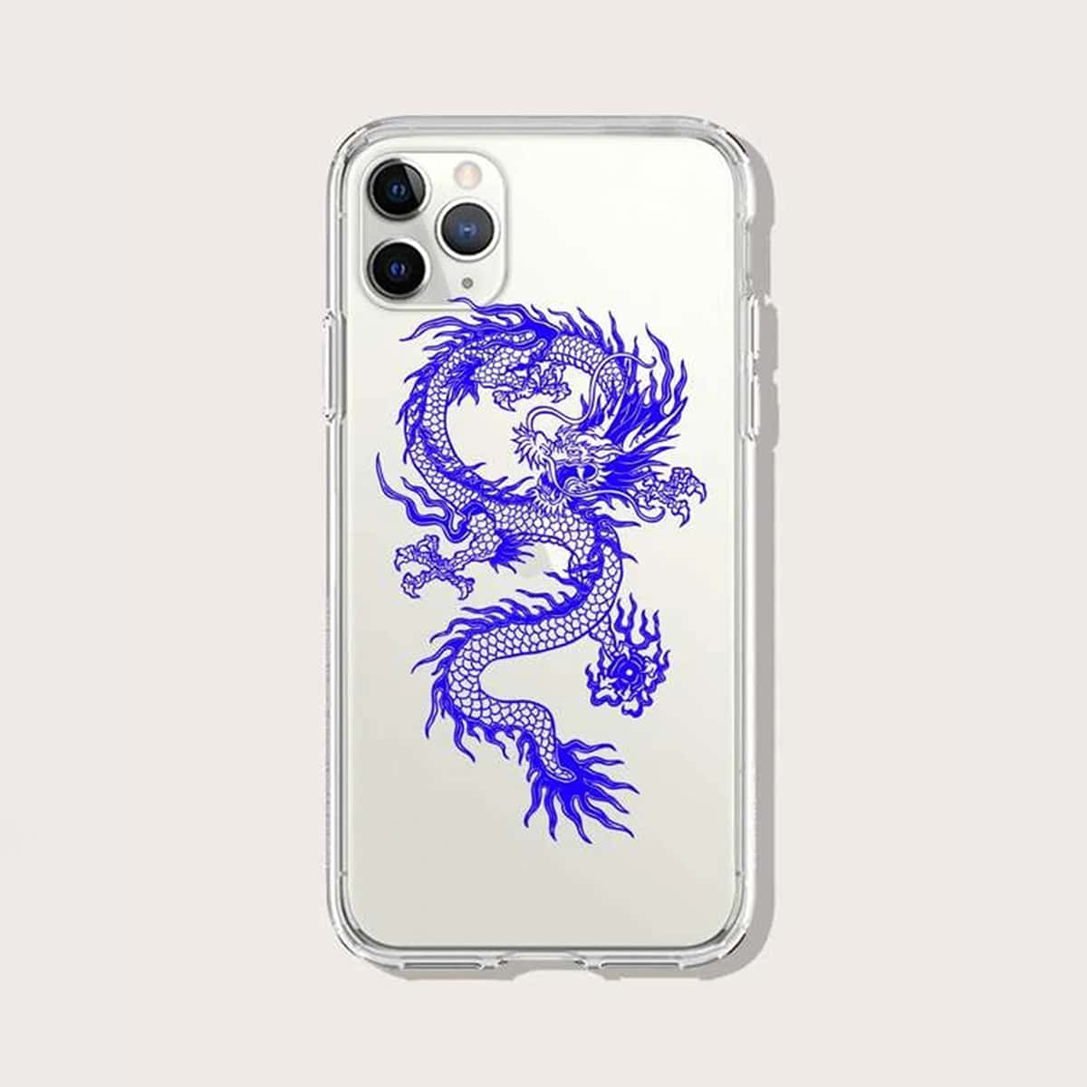 

Chinese Dragon Clear iPhone Case