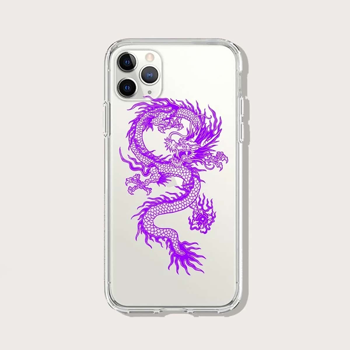 

Chinese Dragon Clear iPhone Case