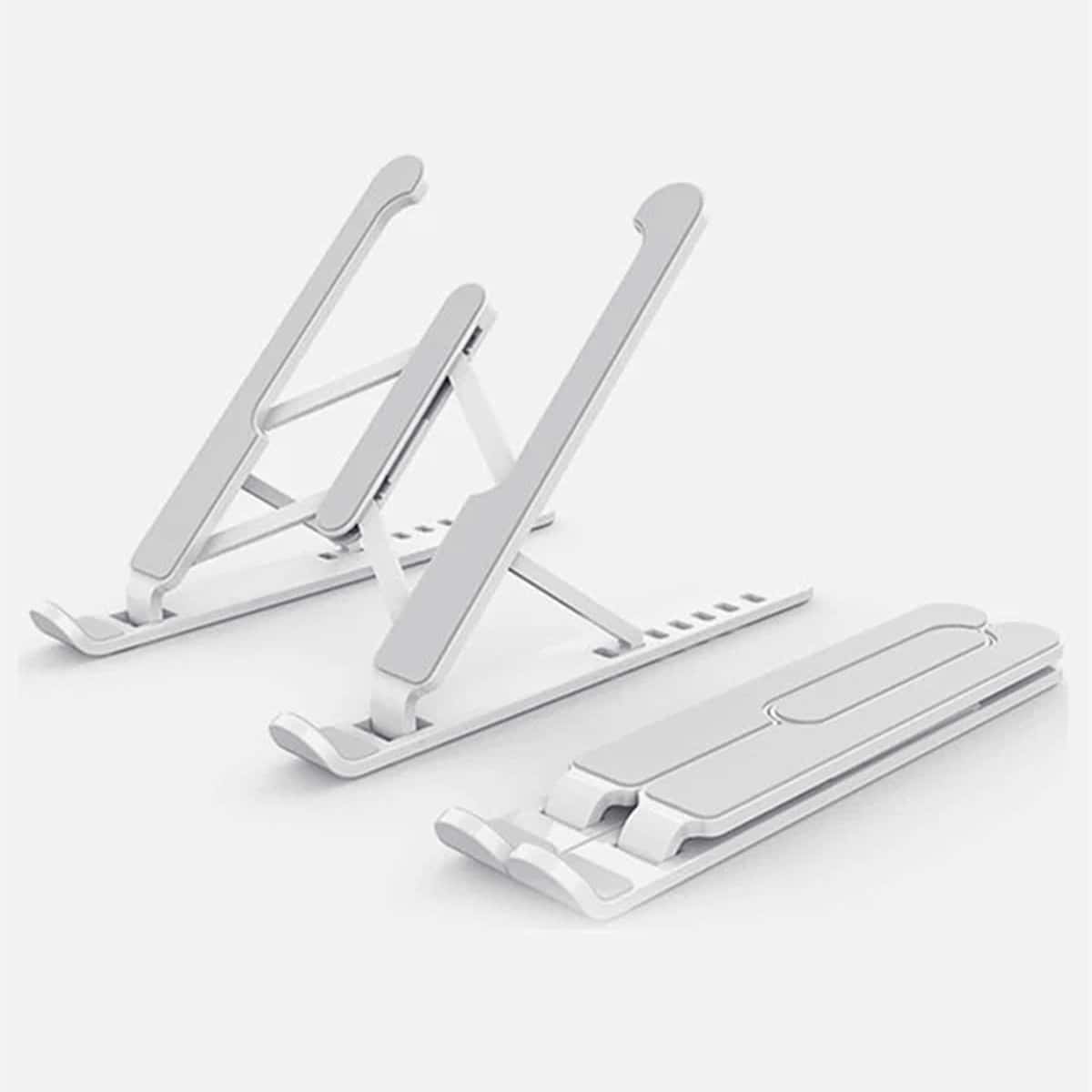 

1pc Adjustable Desktop PC Stand, White