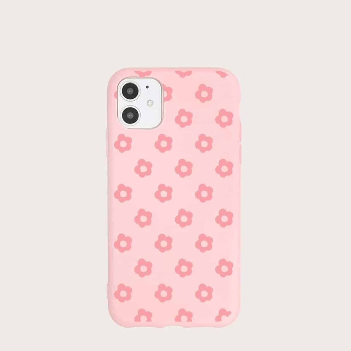 

Floral iPhone Case, Pink